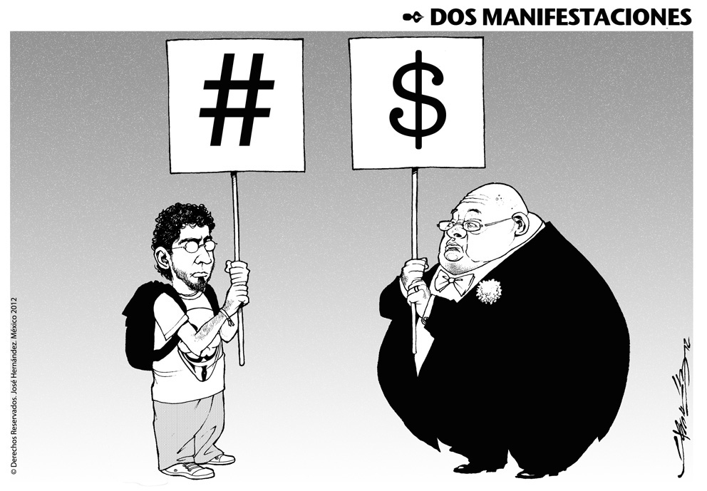 Dos manifestaciones